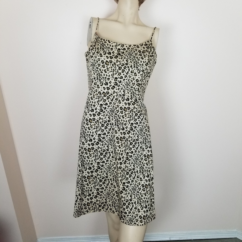 Vintage Jessica Howard cheetah print dress